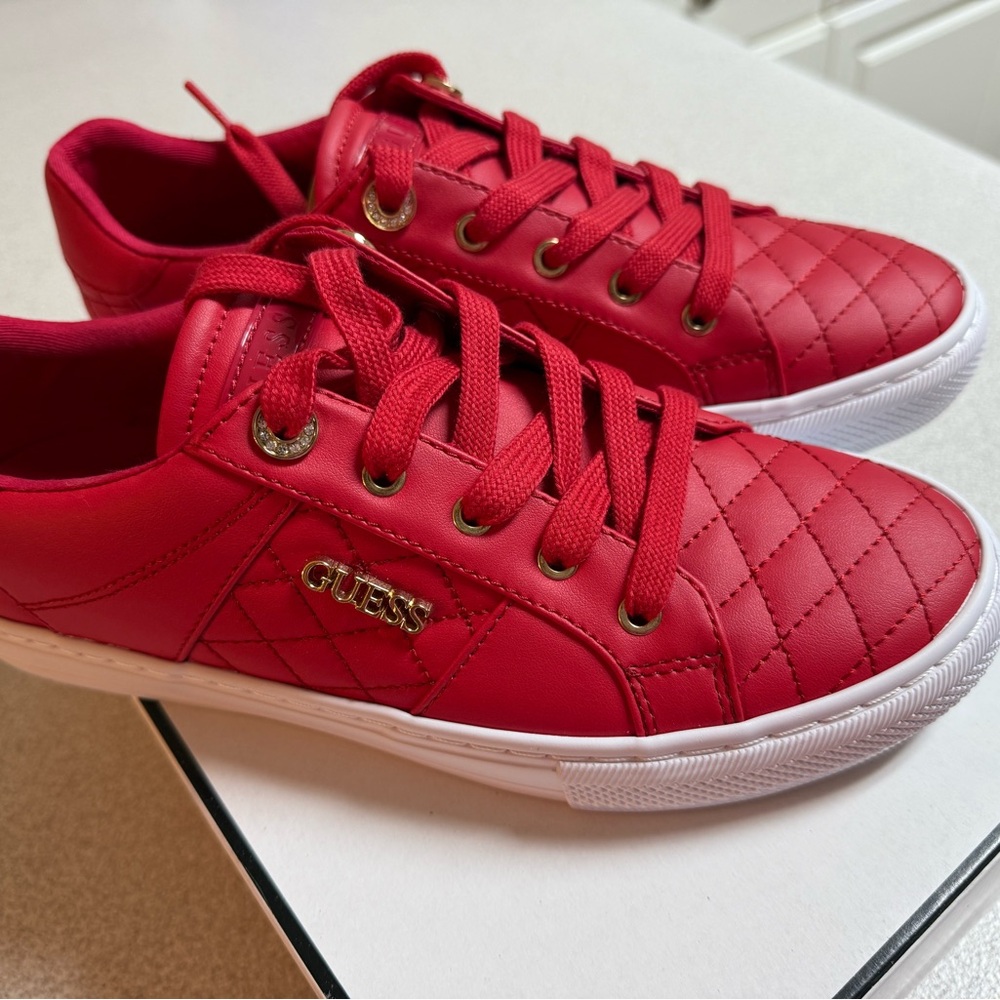 Guess Medium Red Sneakers
